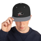 Hockey Hey Reb Snapback Hat