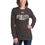 UNLV Hockey x Las Vegas Skyline Unisex Long Sleeve Tee
