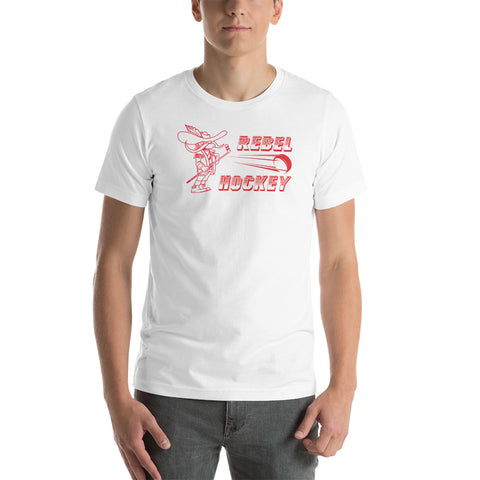 Rebel Hockey Retro Unisex T-Shirt
