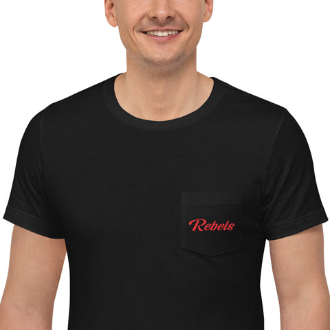 Hey Reb Retro Men's Pocket T-Shirt