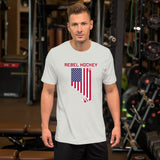 Rebel Hockey x Nevada USA Short-Sleeve Unisex T-Shirt