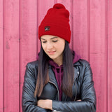 UNLV Hockey Rebels Pom-Pom Beanie