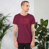 Rebel Hockey Retro Short-Sleeve Unisex T-Shirt